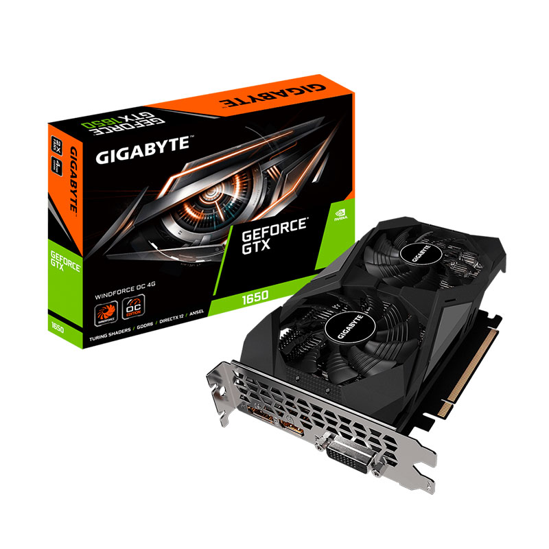 GPU Gigabyte GTX 1650 D6 WF OC 4GB
