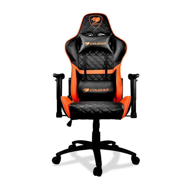 Silla Profesional Gaming Armor One Negro-Naranjo