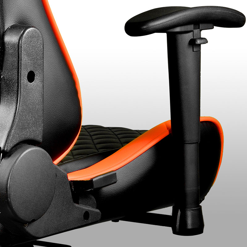 Silla Profesional Gaming Armor One Negro-Naranjo - Imagen 7