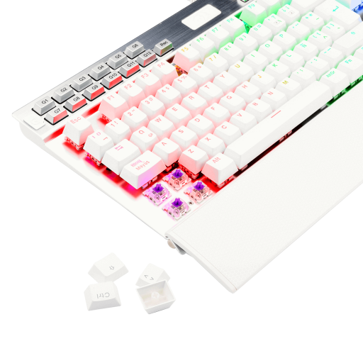 Teclado Gaming Redragon Yama 550 Blanco - Imagen 7