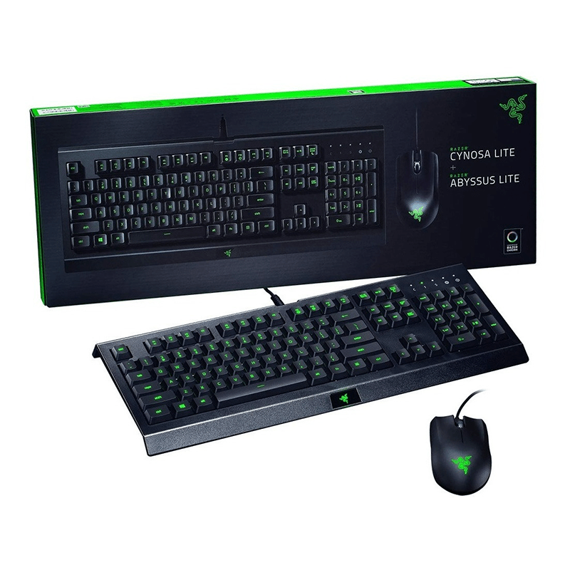 Combo Razer Mouse Abyssus Lite + Teclado Cynosa Lite