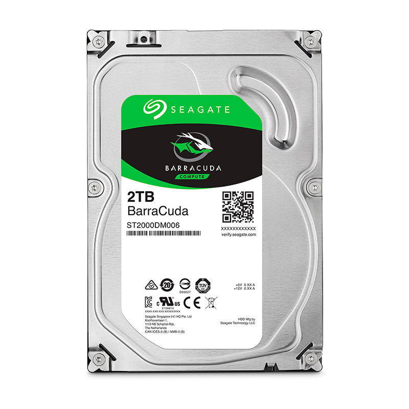 Disco Duro Seagate Barracuda 2TB 3.5" SATA