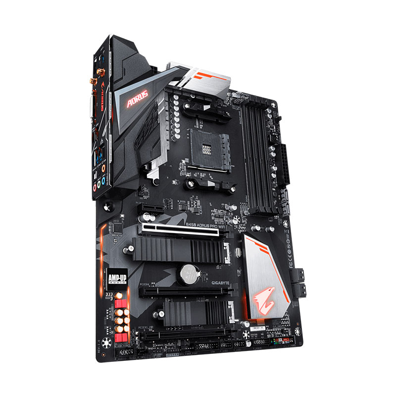 Placa Madre AORUS B450 PRO WIFI RGB - Imagen 2
