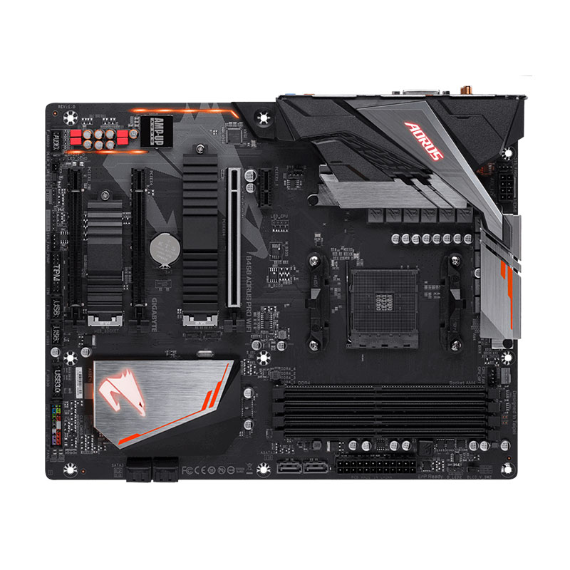 Placa Madre AORUS B450 PRO WIFI RGB - Imagen 5