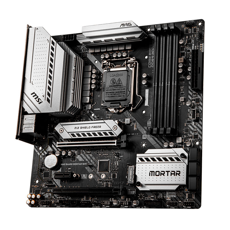 Placa Madre MSI MAG B460M MORTAR LGA1200 - Imagen 2