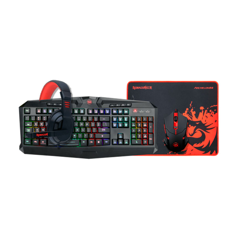 Combo 4 en 1 Redragon S101-BA