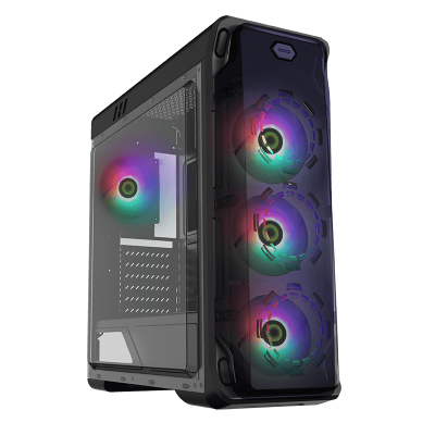 Gabinete Gaming Gamemax Starlight FRGB Negro