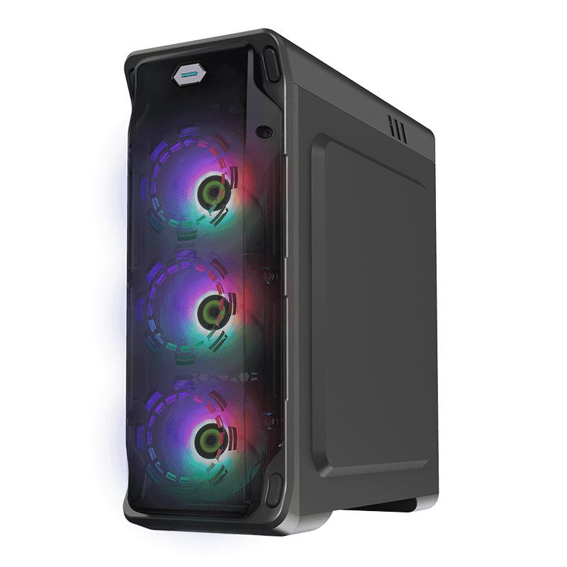Gabinete Gaming Gamemax Starlight FRGB Negro - Imagen 4