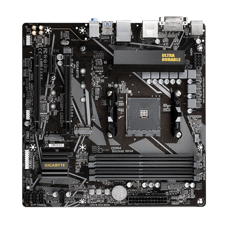 Placa Madre Gigabyte B550M DS3H - Imagen 3