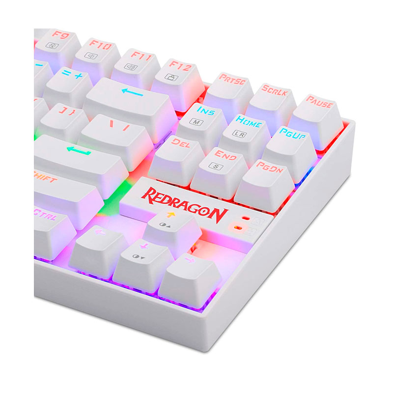 Teclado Mecánico REDRAGON KUMARA WHITE K552W-RGB - Imagen 6