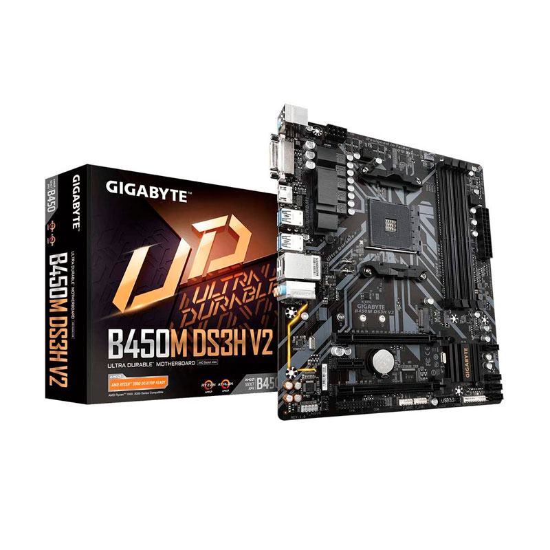 Placa Madre Gigabyte B450M DS3H WIFI UD