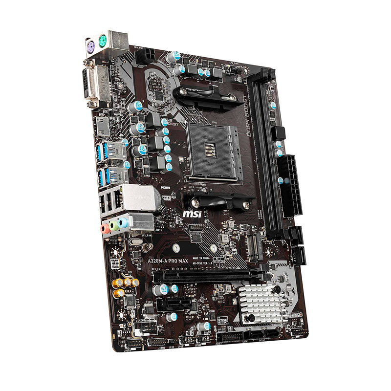 Placa Madre MSI A320M-A PRO MAX - Imagen 4