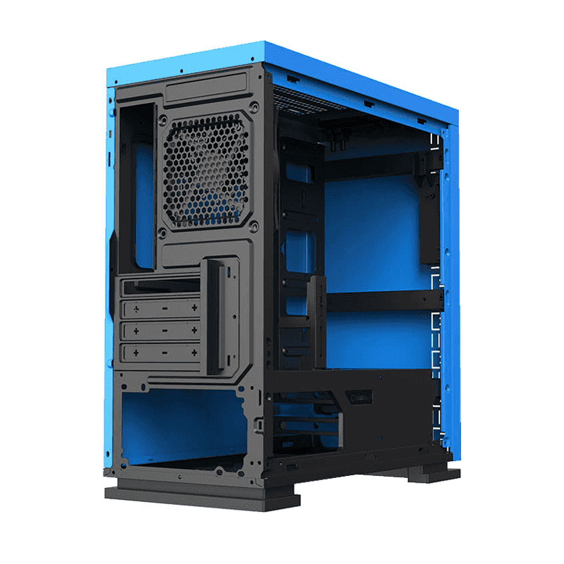 Gabinete Gaming Gamemax Expedition Blue - Imagen 6