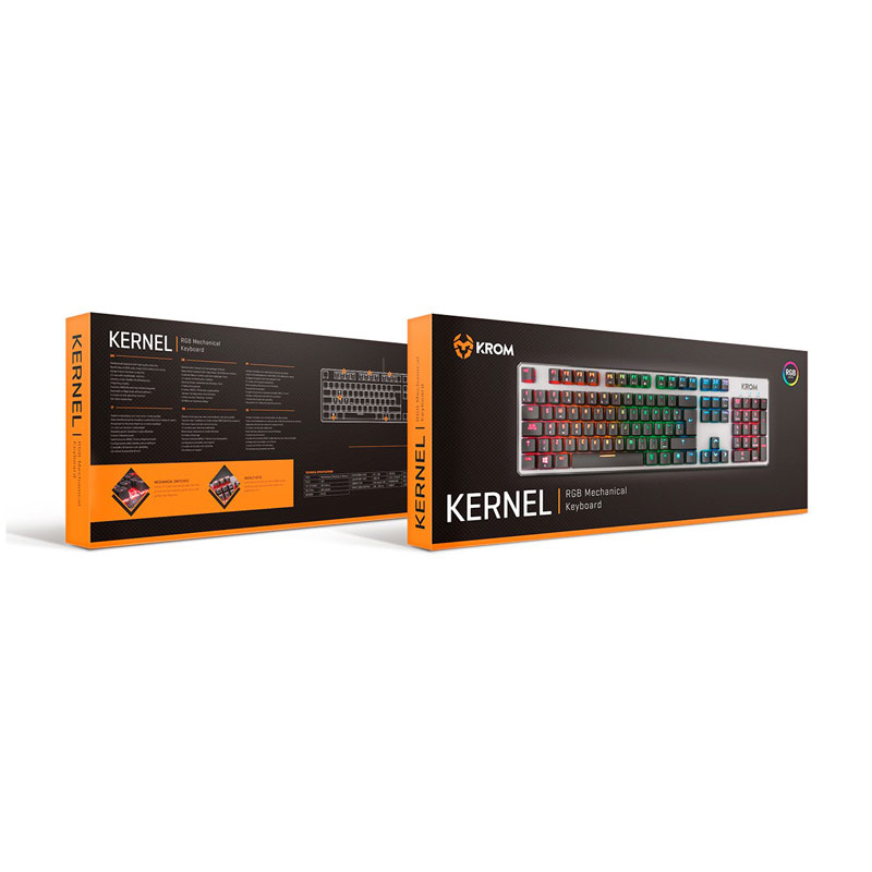 Teclado Mecánico Gaming Krom Kernel RGB - Imagen 5