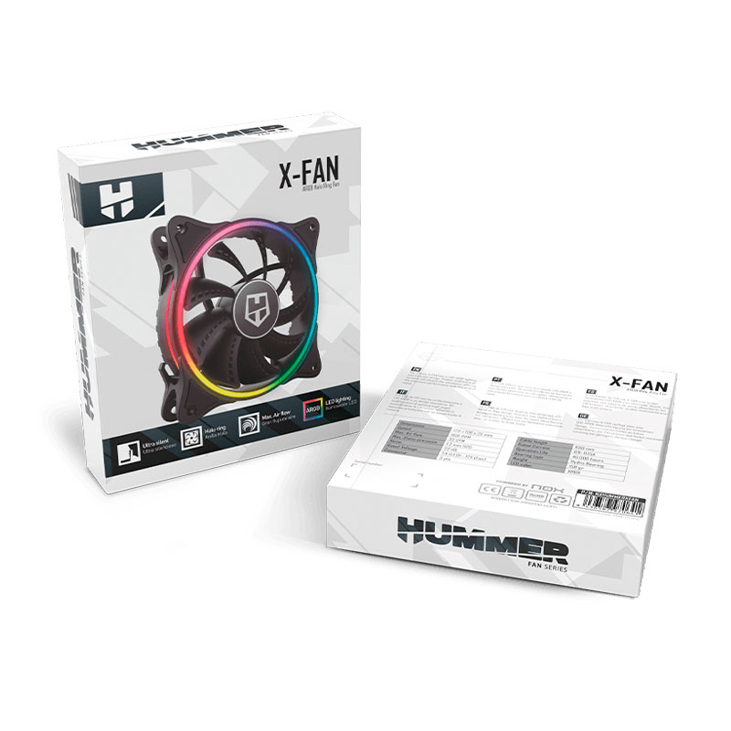 Ventilador NOX Hummer X-FAN ARGB - Imagen 8