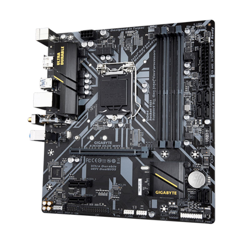Placa Madre Gigabyte B365M DS3H WiFi LGA1151 - Imagen 2