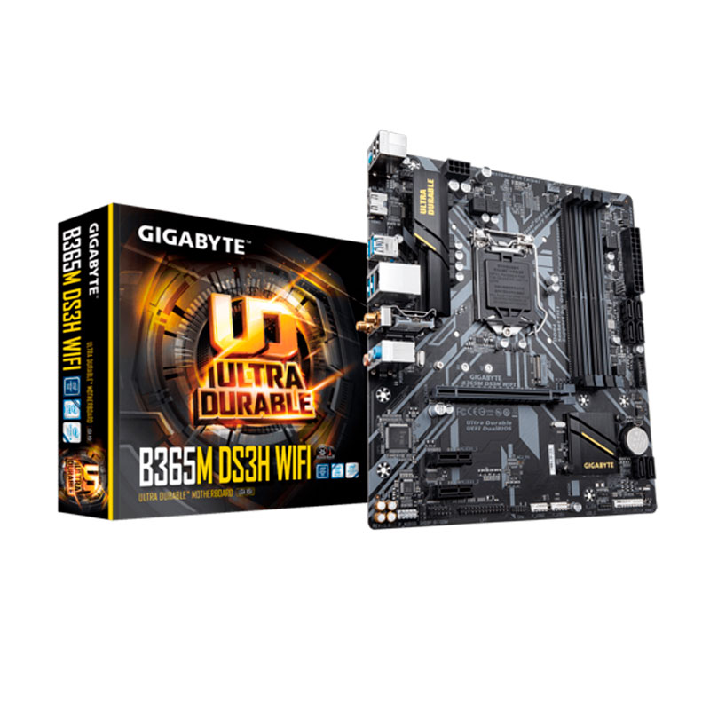 Placa Madre Gigabyte B365M DS3H WiFi LGA1151