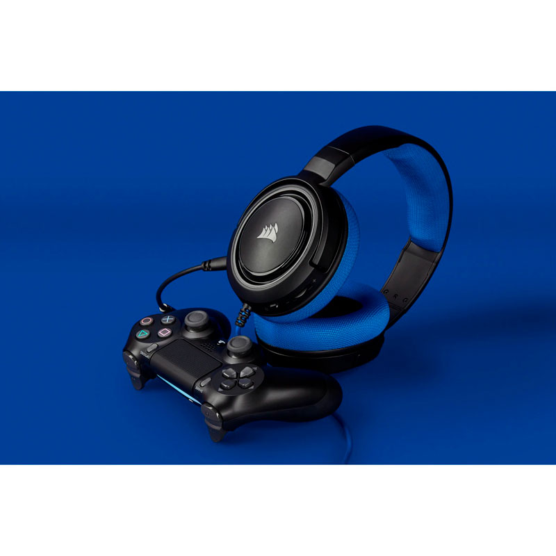 Headset Gaming Corsair HS35 BLUE (PS4) - Imagen 6
