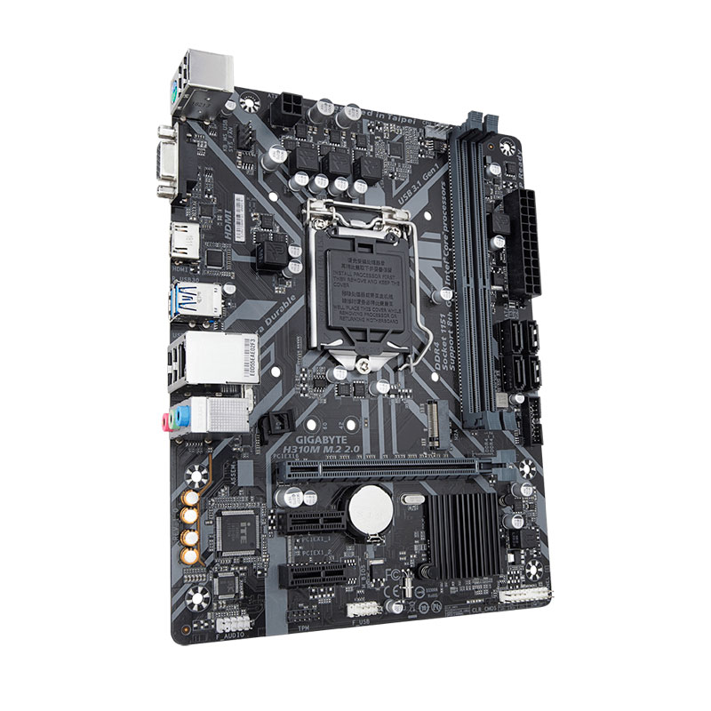 Placa Madre Gigabyte H310M M.2 2.0 LGA1151 - Imagen 2