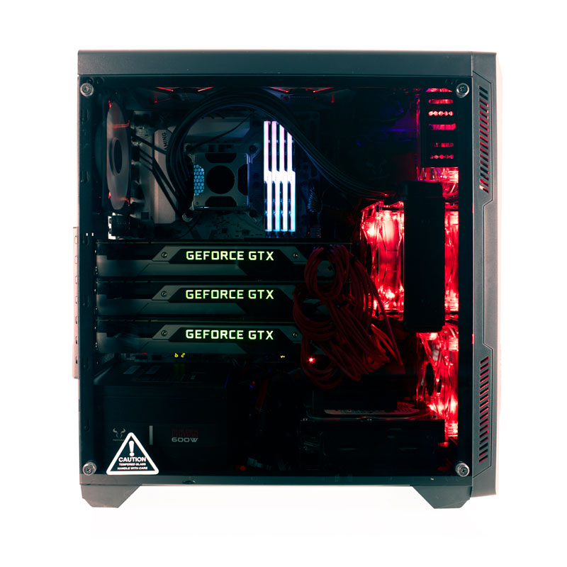 Gabinete Gaming Riotoro CR100TG RGB - Imagen 2
