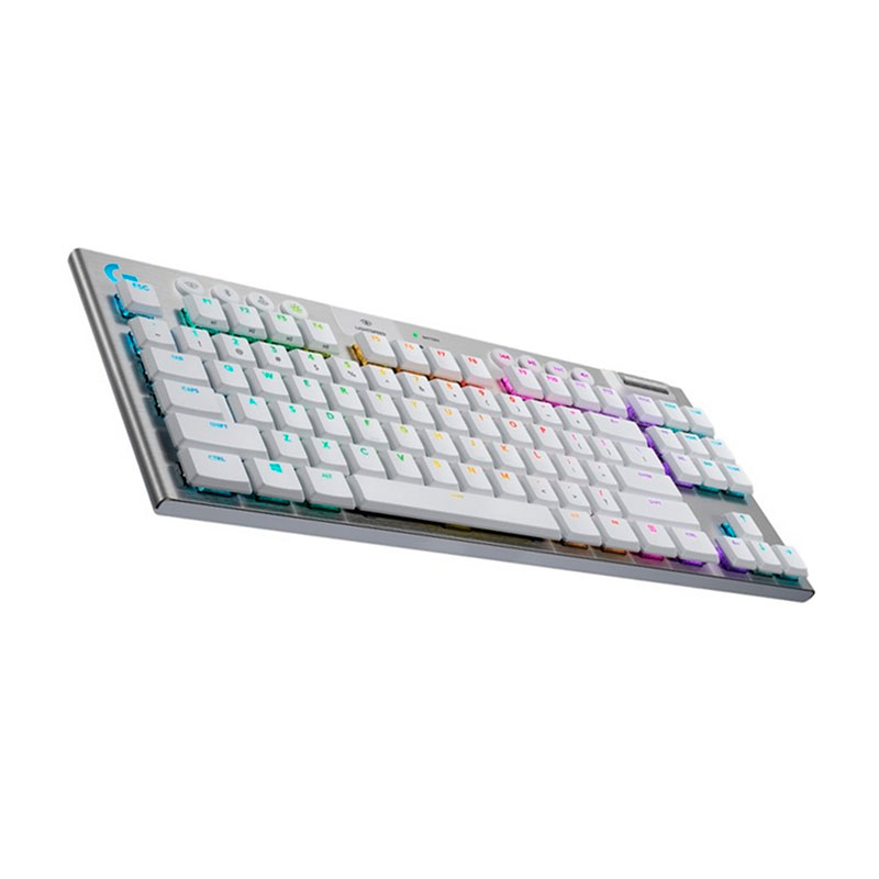 Teclado Gaming Logitech G915 Inalámbrico TKL Blanco - Imagen 2