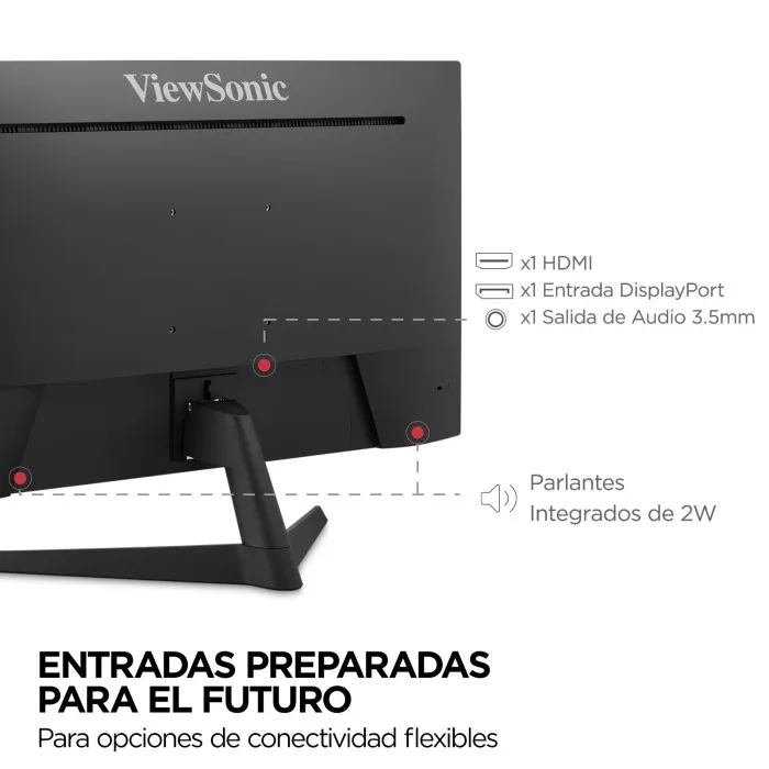 Monitor Gamer ViewSonic VX2429 24" IPS Full HD 200Hz 1ms FreeSync Premium - Imagen 2